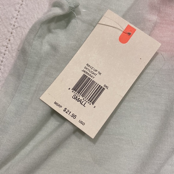 BillaBong tank top. Skylight color. Size Small - Picture 6 of 9